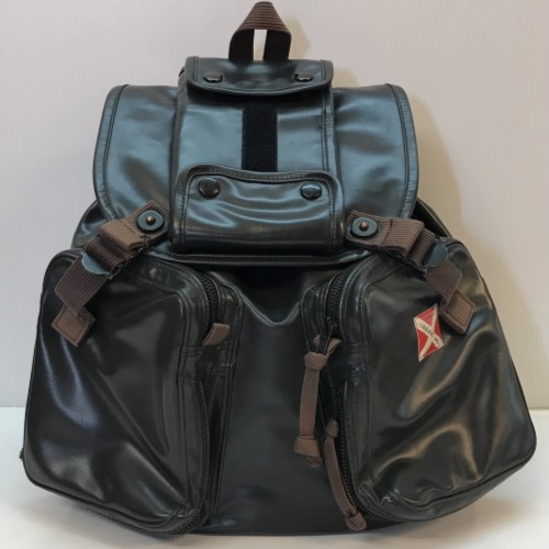 LUGGAGE LABEL ラゲッジレーベル リュック LINER RUCKSACK ライナー ブラック／バッグ【中古】[☆2]