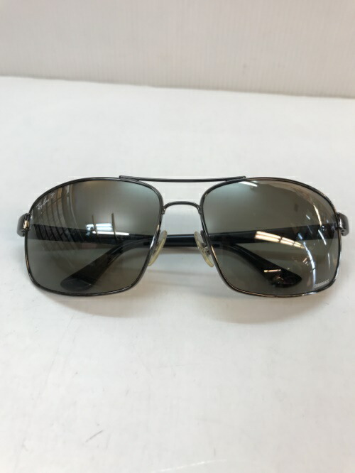 RayBan レイバン CHROMANCE 偏光黒眼鏡 鏡鑑 大きさ62□15 130 ぶ RB3604-CH／黒眼鏡【中古】[☆3]