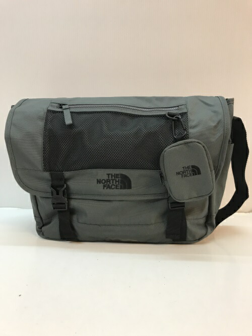 THE NORTH FACE ザノースフェイス 伝達人御徒面子 ショルダーバッグ ポリエステル 薄墨色 NN2PQ00L／御徒面子【中古】[☆3]