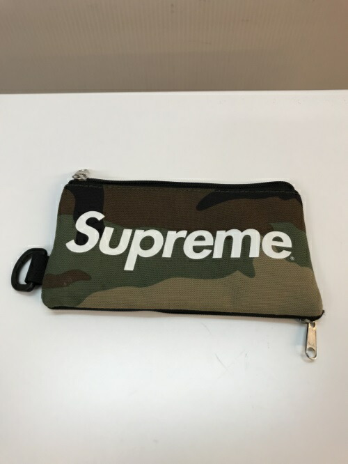 楽天市場】美品 シュプリーム Supreme マルチポーチ パスケース