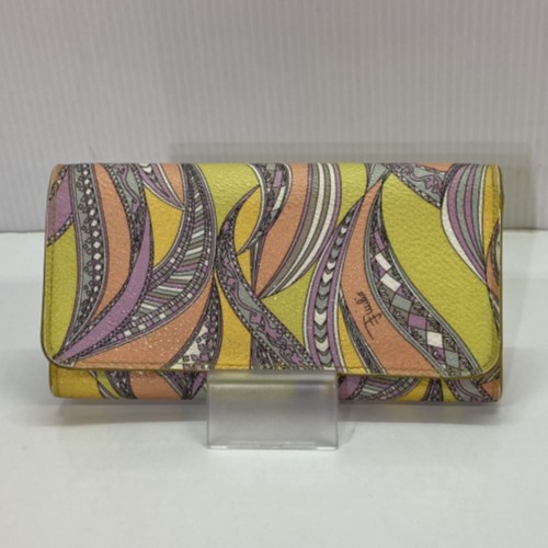 楽天市場】エミリオプッチ 長財布 EMILIO PUCCI 二つ折り プッチ柄
