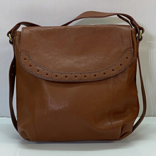 DAKOTA ダコタ ショルダーバッグ レザー レディース ブラウン／バッグ【中古】[☆2]