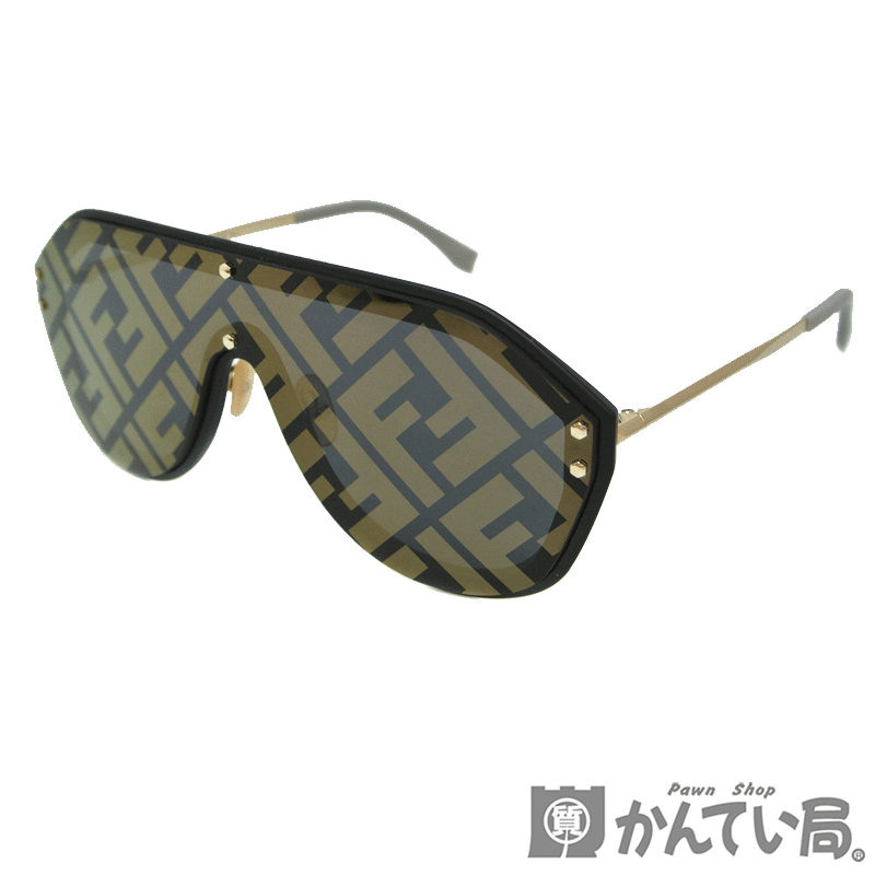 Fendi フェンディ サングラス Sunglasses Ff M0039 G S ファビュラス アイウェア ブラック ブラウン Ffロゴ ミラー加工 Used Ss 質屋かんてい局名古屋西店 Dinnersbyshelby Com