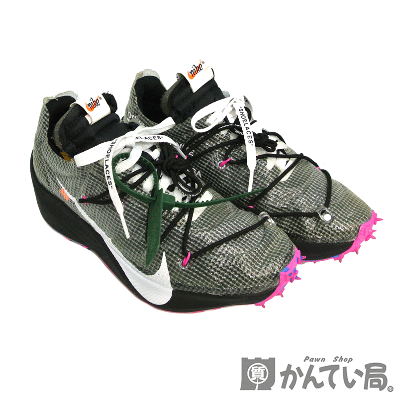 楽天市場 Nike ナイキ Off White オフホワイト スニーカー Vapor Street ヴェイパー ストリート ローカット ビニール ブラック ピンク 表記サイズ 10 5 表記日本サイズ 27 5cm メンズ 靴 中古 Used A 質屋かんてい局名古屋西 かんてい局名古屋西店