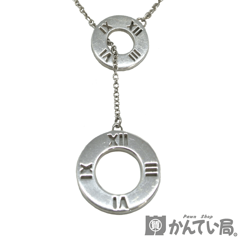 人気商品 ローマ数字 ラリアット アトラス ペンダント Tiffany Co ティファニー ネックレス Sv925 未使用 Used S 質屋かんてい局名古屋西 ユニセックス メンズ レディース シルバー Modern Idea Com