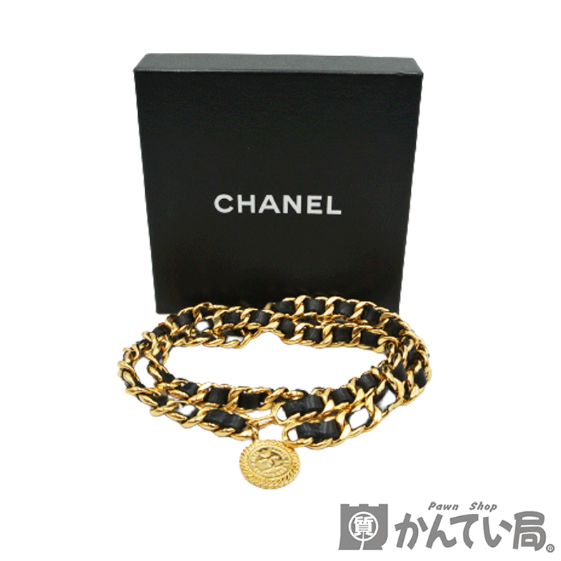 税込】 CHANELチェーンベルト 31 RUE CAMBON カンボンコイン イエロー