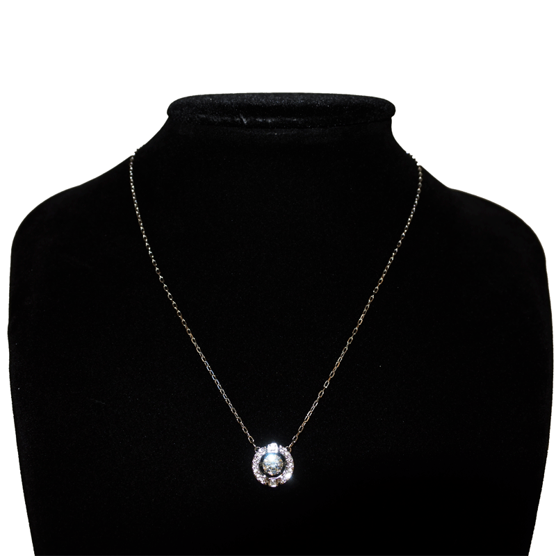 SWAROVSKI【スワロフスキー】Una ネックレス アクセサリー ジュエリー シルバー レディース 【中古】 USED-SA｜かんてい局名古屋西店