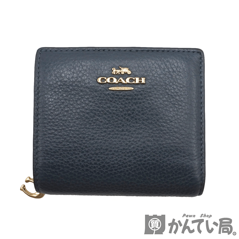 楽天市場】【財布】COACH コーチ ミニシグネチャー 2つ折り財布