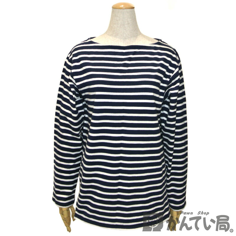 15SS サンローランパリ 7部袖 ボーダーTシャツ ロンT SAINT LAURENT（Tシャツ/カットソー(七分/長袖)）のフリマ