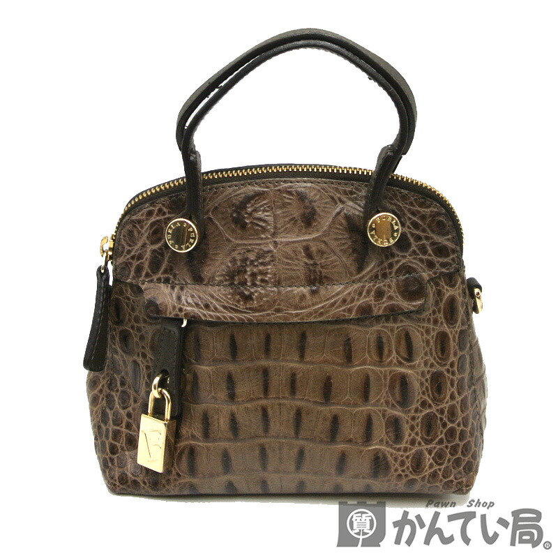 楽天市場】【バッグ】FURLA フルラ 型押しクロコダイル クロコ調