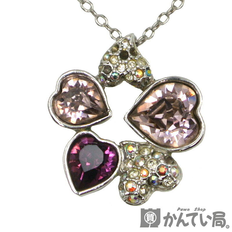 楽天市場】SWAROVSKI スワロフスキー ハートモチーフ ネックレス