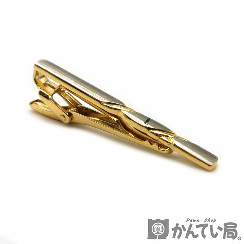 楽天市場】イヴサンローラン ネクタイピン ゴールドxシルバー