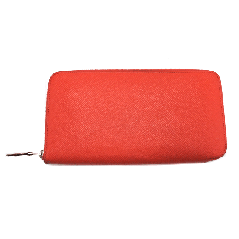HERMES【エルメス】アザップ シルクイン サクラ色 ジャイプール T刻 2015年生み出すこと 長紙入れ ラウンドジッパー レディース 【中古】USED-B