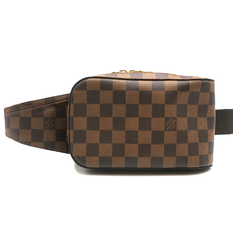 LOUIS VUITTON【ルイ・ヴィトン】N51994 ジェロニモス ダミエ 中期型 上半身御徒面子 酉の方角合切袋 ショルダーバッグ【中古】USED-A