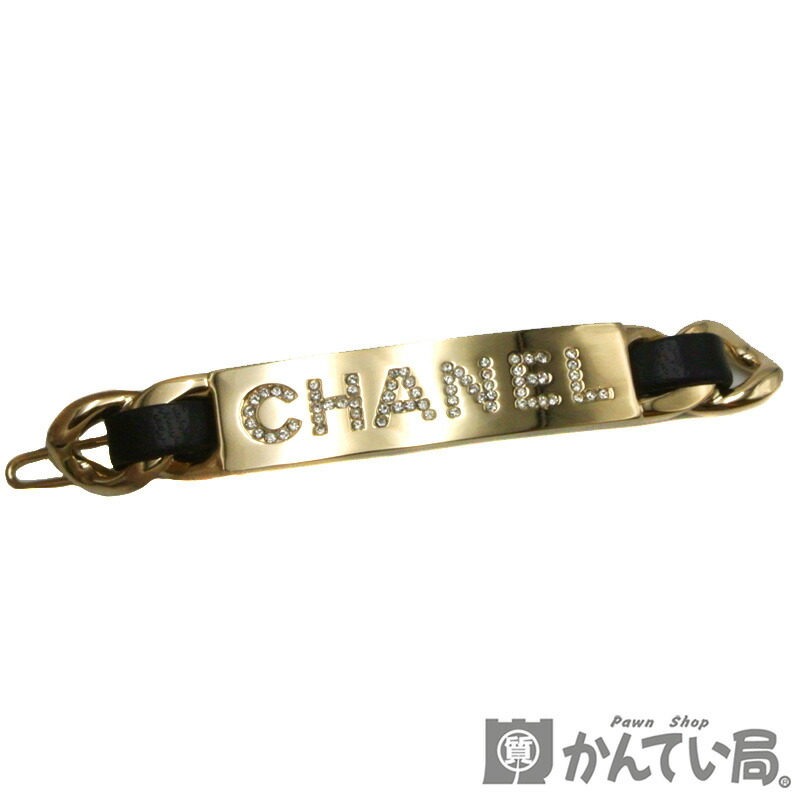楽天市場】CHANEL シャネル ロゴ バレッタ ヘアクリップ 髪留め