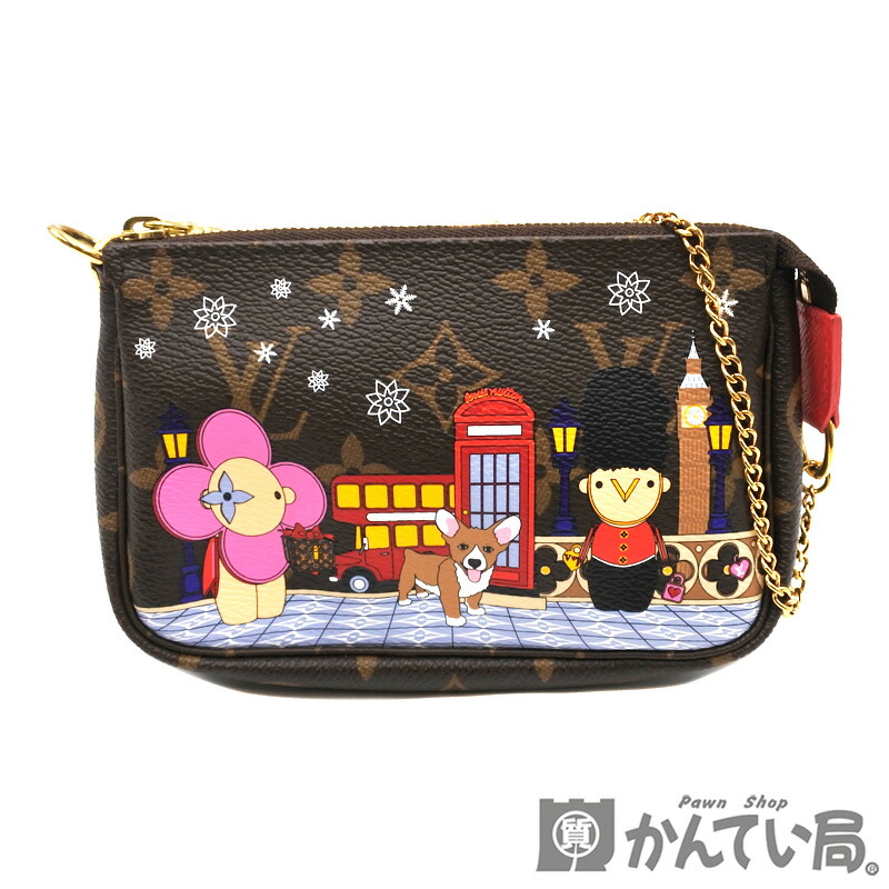 訳あり ルイヴィトンのミニポーチ LOUIS VUITTON(ルイヴィトン) 89's mini danube/ミニダヌーブ