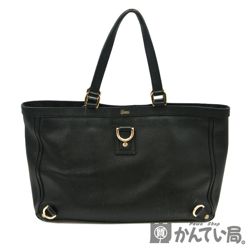 グッチ GUCCI ロゴ トートバッグ アビー トートバッグ レザー ブラック 楽天市場】グッチ 189835 アビー トートバッグ レザー