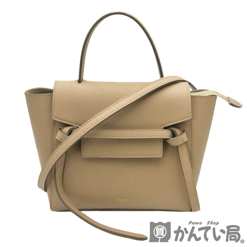 セリーヌ CELINE ナノ ベルトバッグ カーフスキン グレー 189003 楽天市場】CELINE セリーヌ NANO BELT BAG ナノベルトバッグ