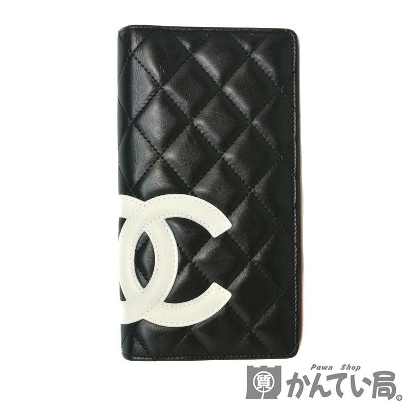 楽天市場】CHANEL【シャネル】A26717 カンボンライン 二つ折り 長財布