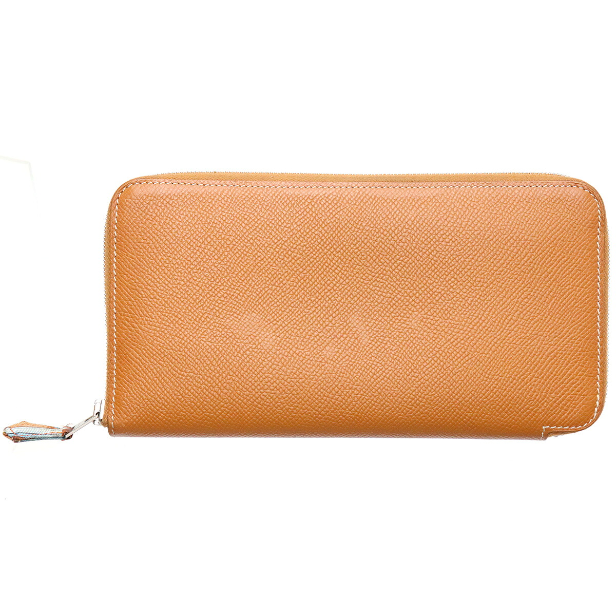 エルメス アザップロング シルクイン  □M【中古】【全国貨物輸送無料】HERMES ラウンドジッパー長紙入れ 080317AAXYGMN-18184