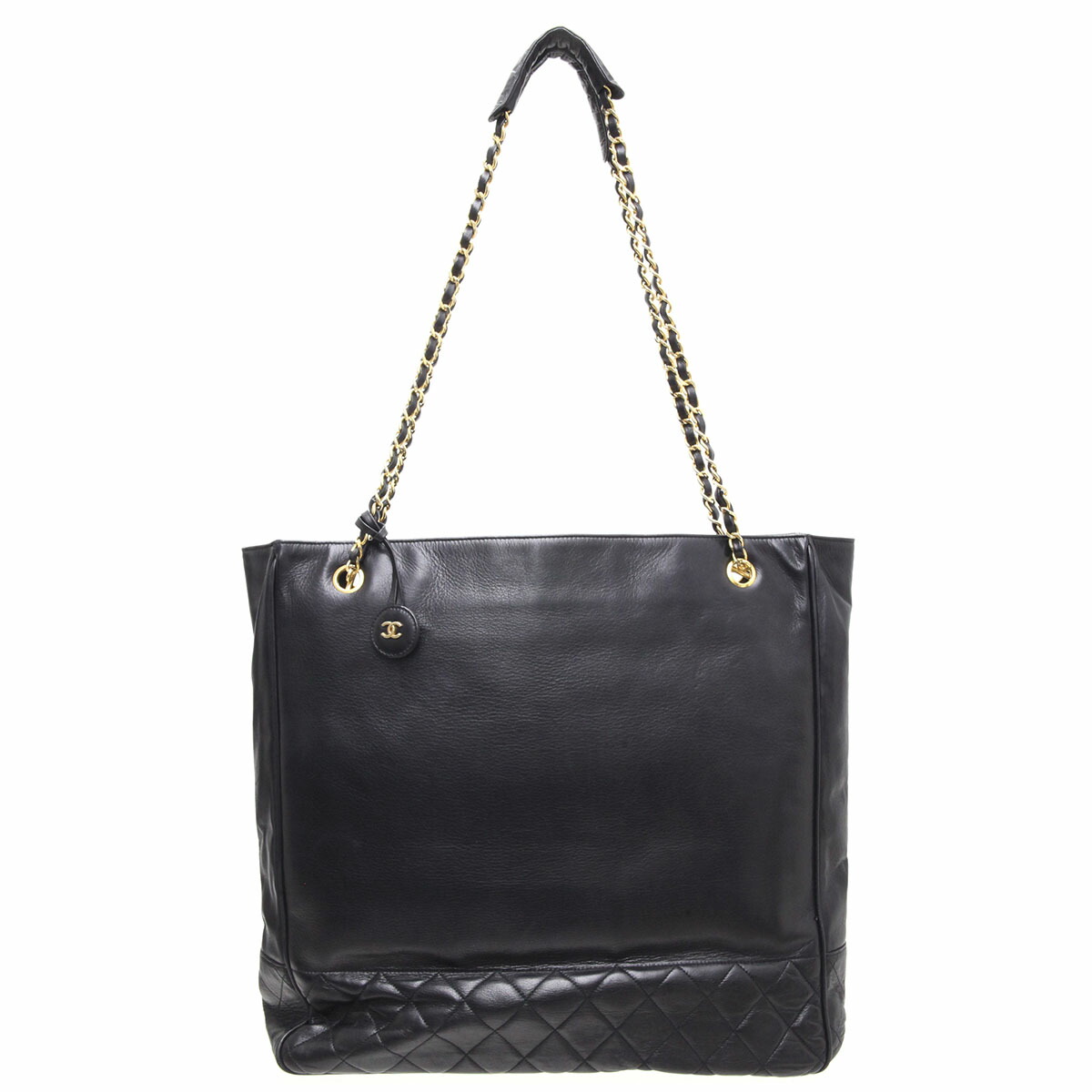 CHANEL ヴィンテージ チェーン　ショルダー　トート CHANEL ヴィンテージ ショルダートート チェーントート - メルカリ