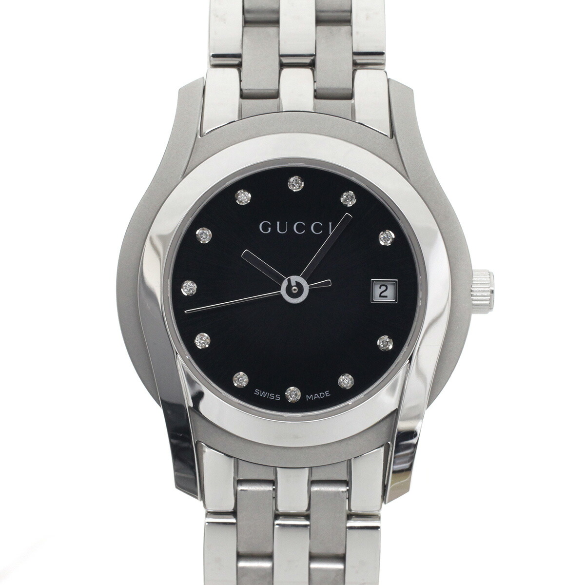 GUCCI　5500L ダイヤ　ホワイトシェル 楽天市場】グッチ GUCCI 腕時計 Gクラス スモール 5500L 12