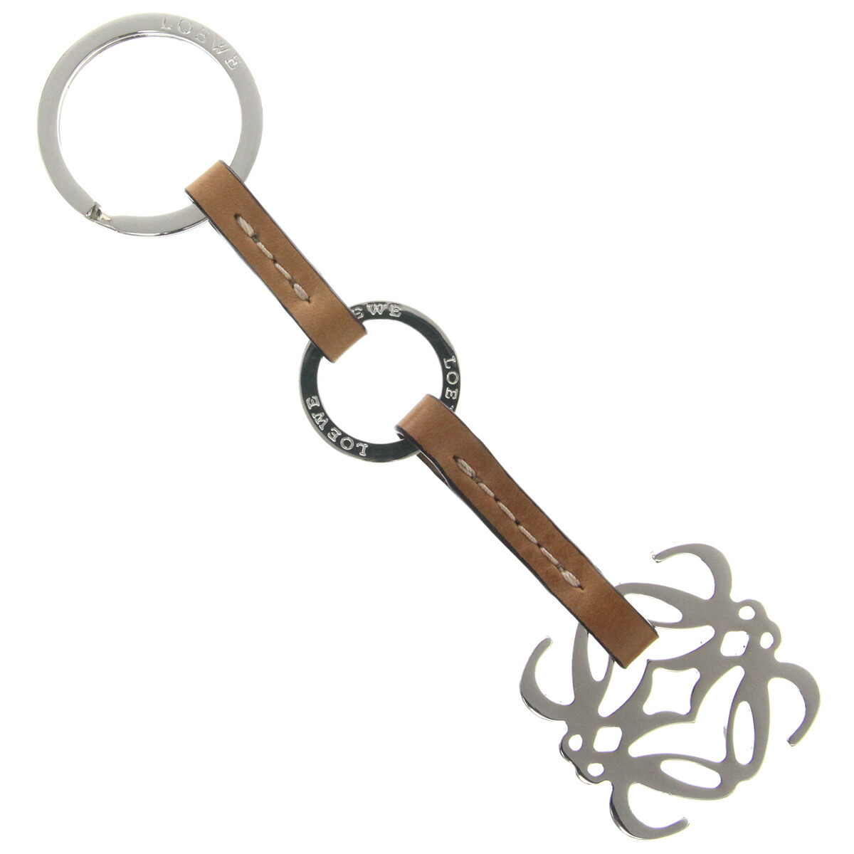 楽天市場】【ロエベ】Loewe レザー アナグラム ベア キーホルダー