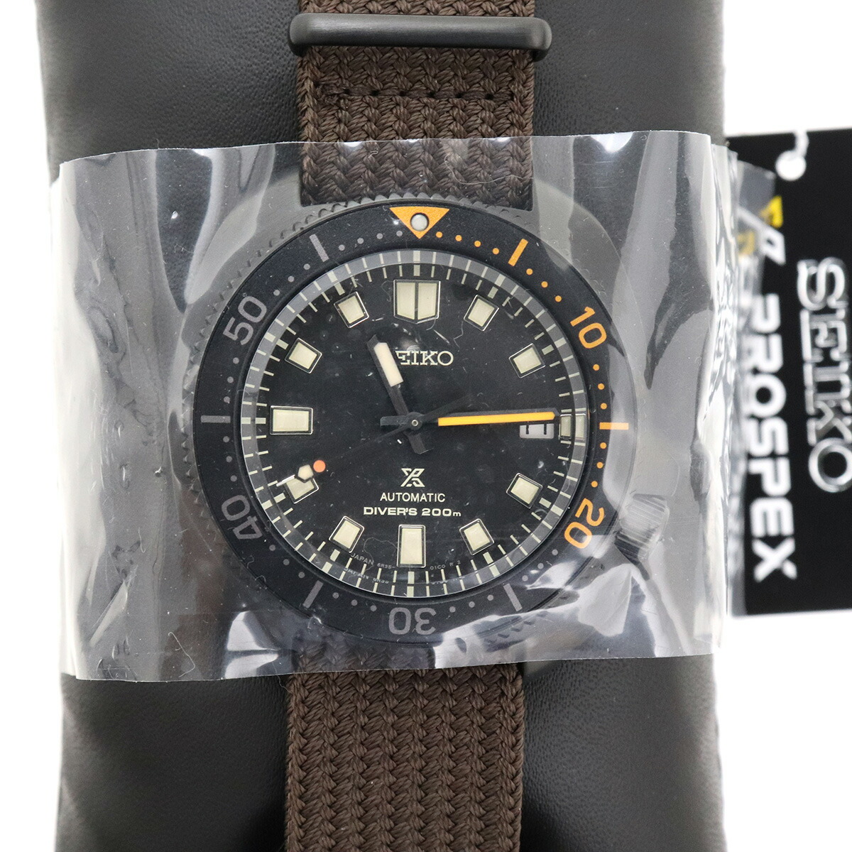 セイコー プロスペックス The Black Series Limited Edition 1970 メカニカルダイバーズ 今日このごろひな型 SPB257/6R35-01W0 ポリエステル/SS 【中古】【貨物輸送無料】 メンズ SEIKO  080526AAXHKGZS-18356
