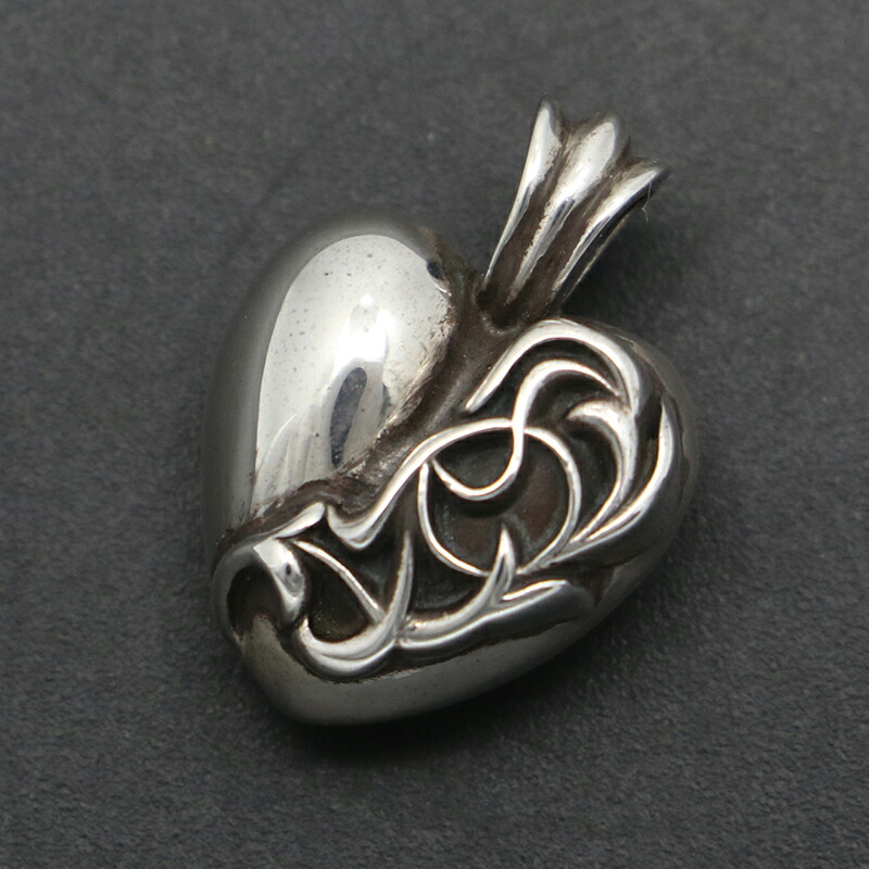 クロムハーツ【CHROMEHEARTS】【未使用品】【セントバース限定】ST BARTH / ハートペンダント/チャーム/10.7g【中古】142718|ブランド鑑定団