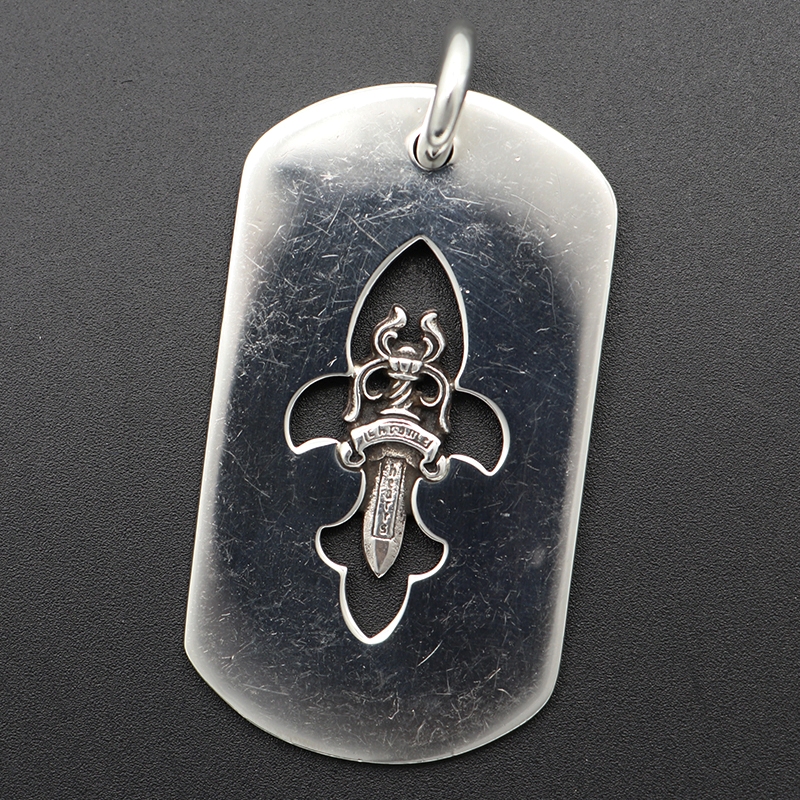 楽天市場】クロムハーツ【CHROMEHEARTS】【22K】【ラージ】ドッグタグ