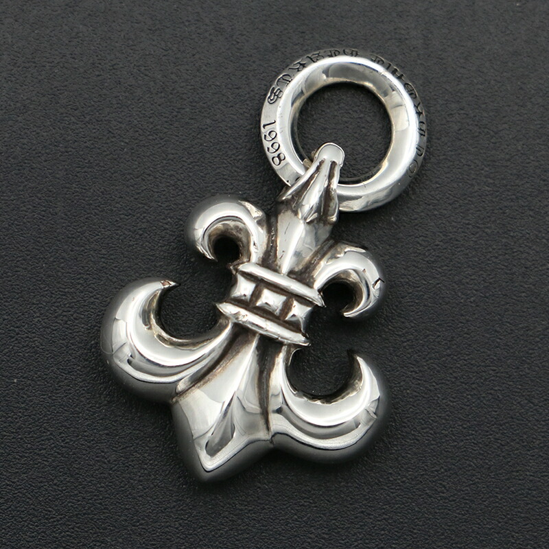 【正規品】クロムハーツ カシミヤ リストバンド BS FLUER CHARM 正規品】クロムハーツ カシミヤ リストバンド BS FLUER CHARM