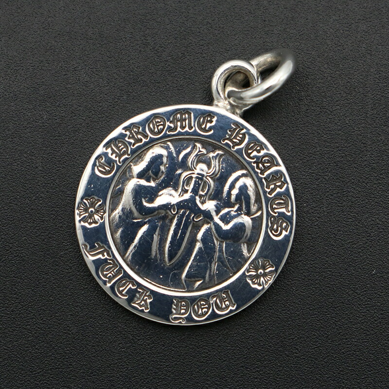 Chrome Hearts シルバーメダル 楽天市場】【中古】 CHROME HEARTS クロムハーツ エンジェル