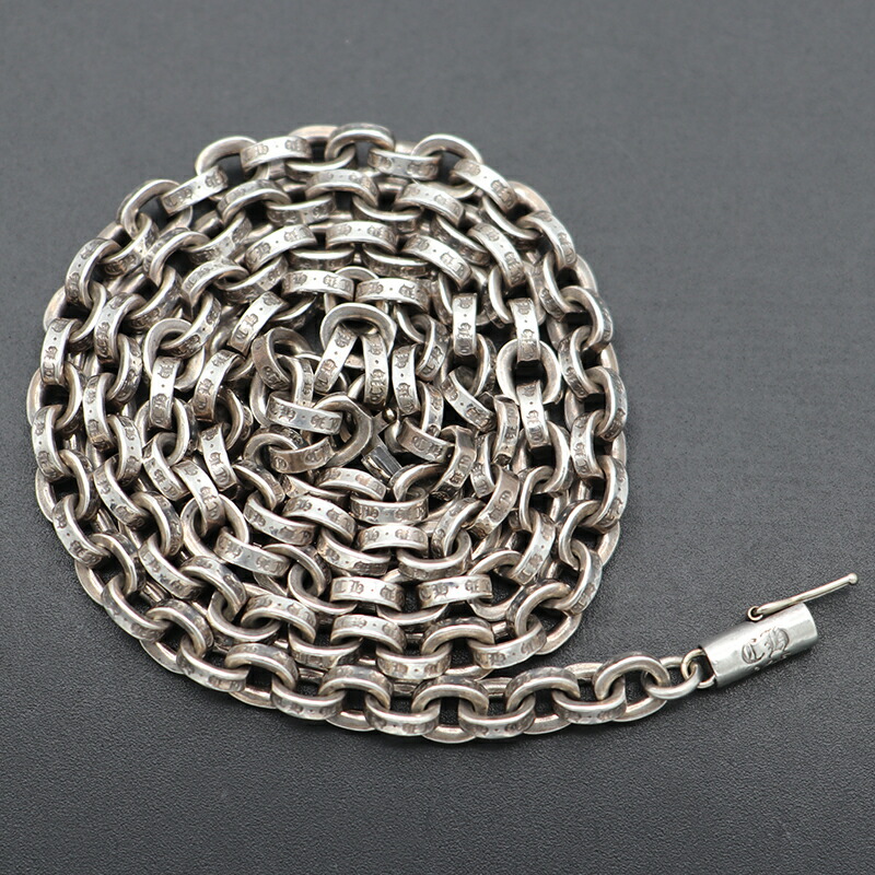 美品 クロムハーツ　フィリグリークロス　ペーパーチェーン CHROME HEARTS 【返品OK】【美品】クロムハーツ フィリグリー