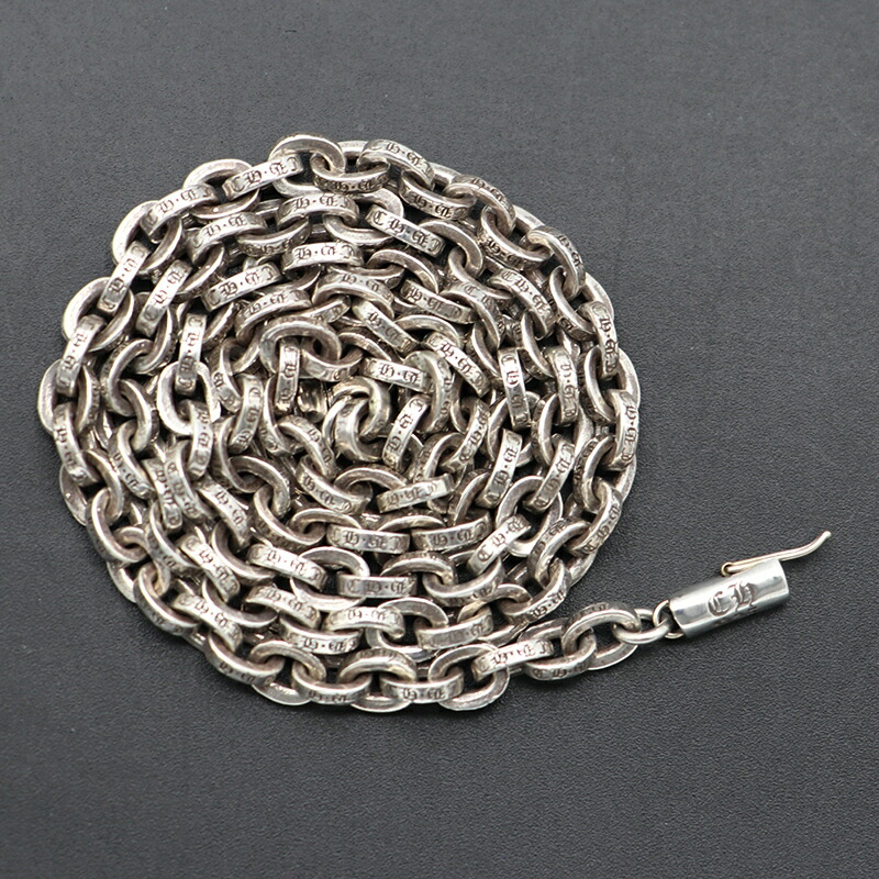 楽天市場】CHROME HEARTS BS FLEUR PAPER CHAIN NECKLACE WITH