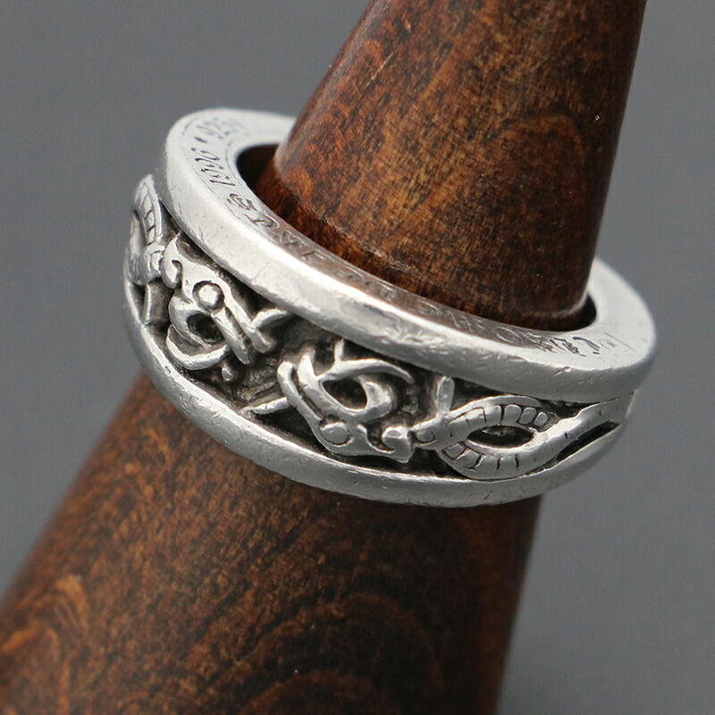 CHROME HEARTS クロムハーツ NARROW V BS FLUER ナローVバンド BS