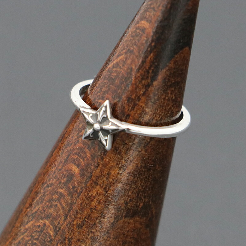 クロムハーツ【CHROMEHEARTS】5尖んがりはやりっ児/バブルガムリング/ピンキーリング/9号/1.33g【中古】一宮182720