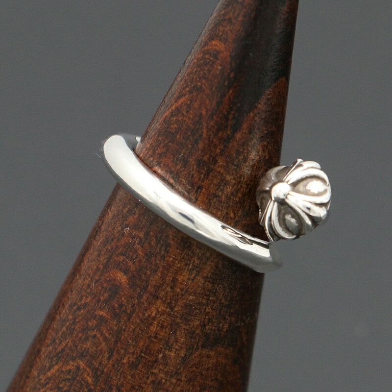 CHROME HEARTS クロムハーツ ネイル クロスボールリング 22k