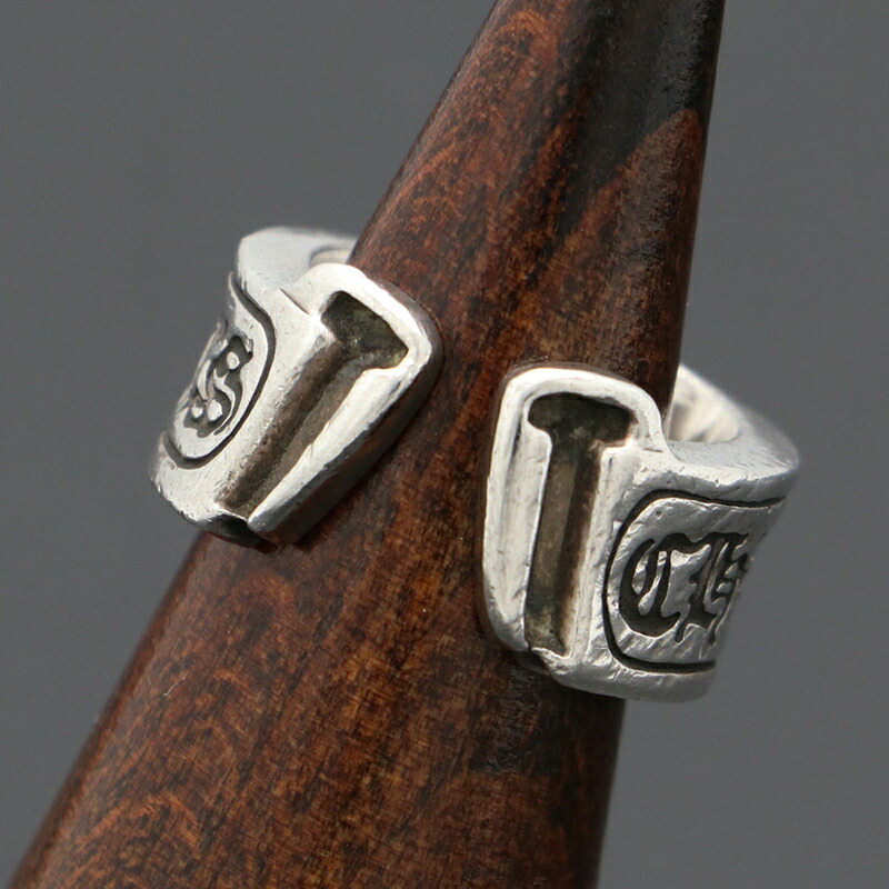 楽天市場】【中古】 CHROME HEARTS クロムハーツ スクロールラベル