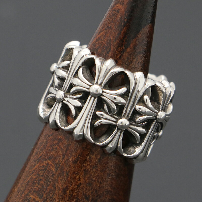 ノーブランド品 ダブルダガー+セメタリークロスリング　Sterlingセット ノーブランド品 ダブルダガー+セメタリークロスリング Sterling