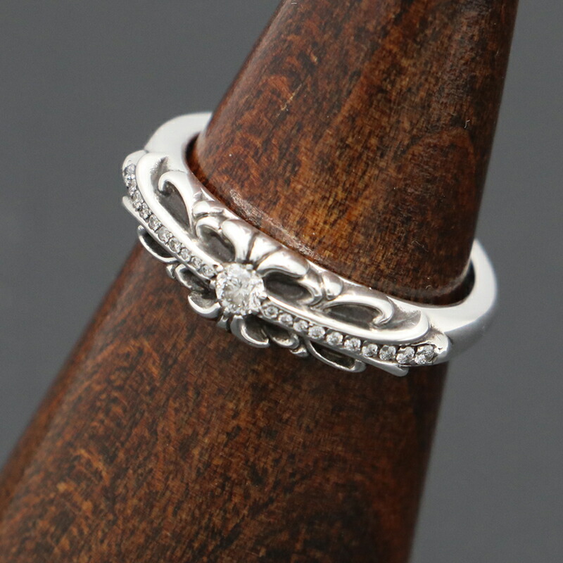 楽天市場】クロムハーツ【CHROMEHEARTS】アルファベットブロックリング