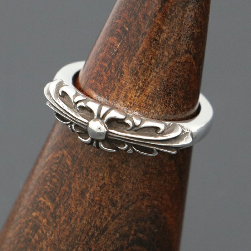 クロムハーツ　スクロールバンドリング　約8号 楽天市場】クロムハーツ【CHROMEHEARTS】【保証書付】スクロールバンド