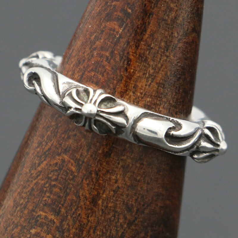 楽天市場】クロムハーツ【CHROMEHEARTS】スパイダーバンドリング/19号