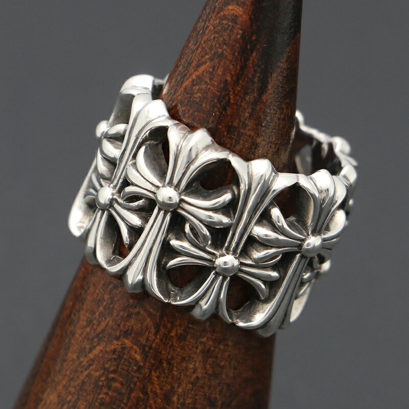 クロムハーツ　リング　20号 CHROME HEARTS（クロムハーツ） セメタリークロスリング ダイヤモンド