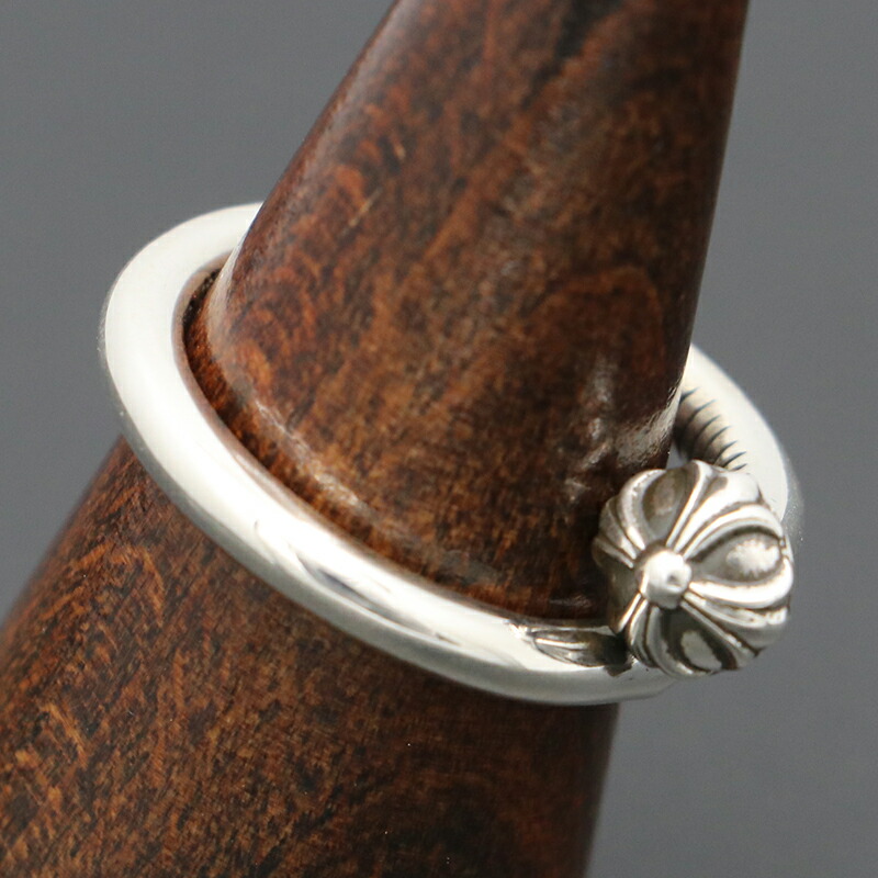 クロムハーツ【CHROMEHEARTS】【未使用品】【保証書付】RING NAIL CRSBL / ネイルリング/クロスボール/約21号前後/7.94ｇ【中古】142383｜ブランド鑑定団