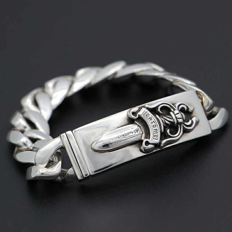 楽天市場】クロムハーツ 【CHROMEHEARTS】ダガー / クラシック IDブレスレット / 13リンク /109.6 ｇ【中古】122039 :  ブランド鑑定団