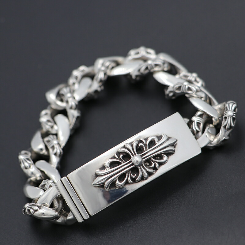 楽天市場】クロムハーツ 【CHROMEHEARTS】【11リンク】IDブレスレット