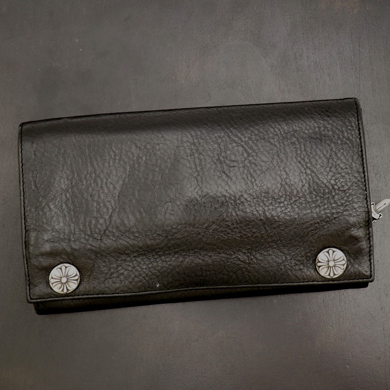 クロムハーツ　chrome hearts グリーシー CHROME HEARTS ロング ウォレット グリーシー 長財布 | chromehearts