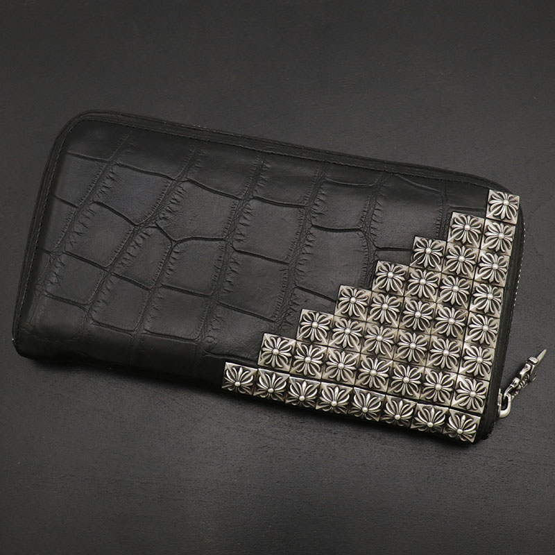 CHROME HEARTS ゼロピラミッドスタッズコーナー レックウォレット 楽天市場】クロムハーツ【CHROMEHEARTS】ゼロピラミッドスタッズ