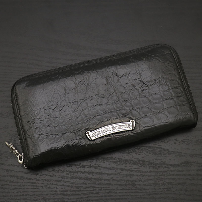 クロムハーツ　REC F ZIP ゼロピラミッドスタッズ長財布　購入証明原本有 15268-250629-0244_1.jpg