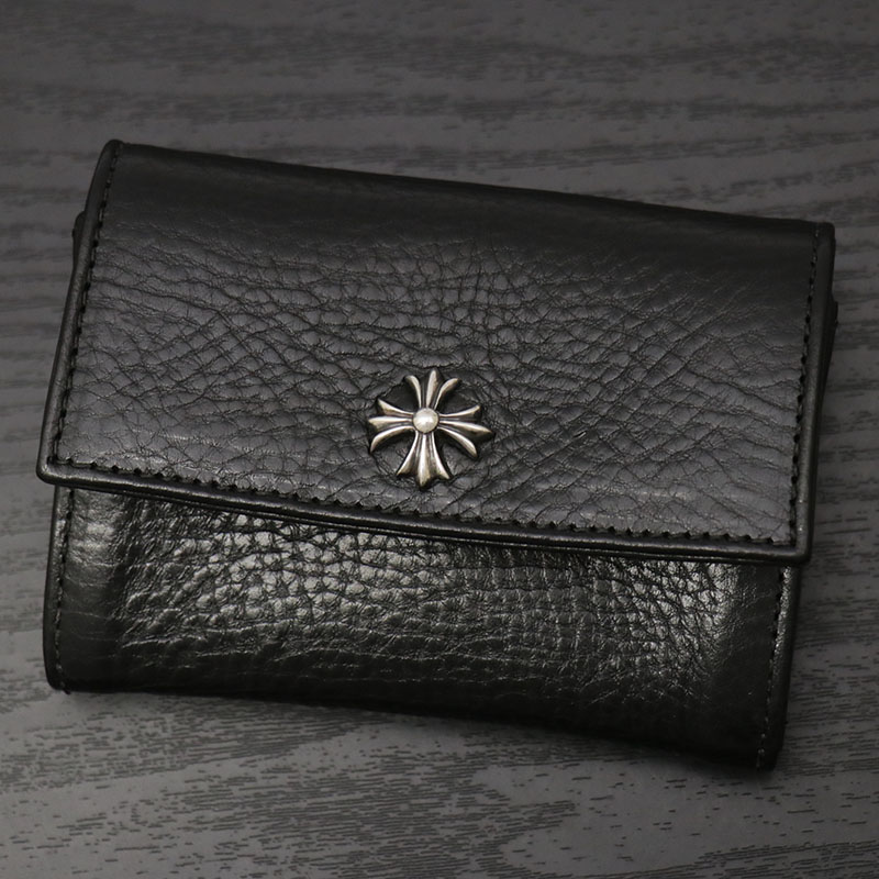 Chrome Hearts バインダー 黒 廃盤】CHROME HEARTS クロムハーツ レザー A4 バインダー 黒 ホース